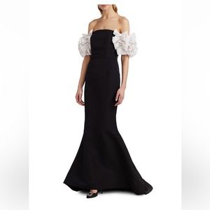 Alexis Maria Cornelia Trumpet Silk Gown